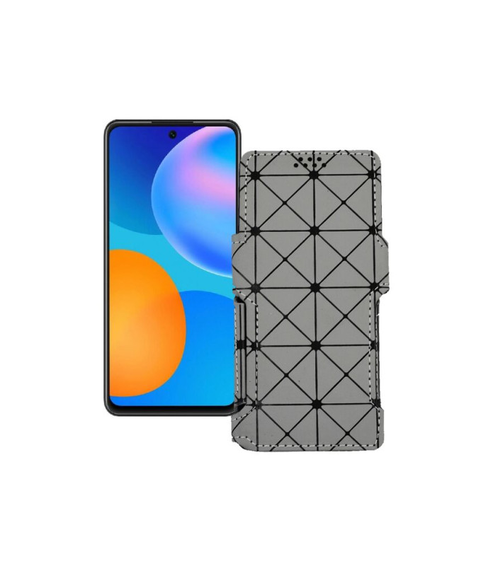 Чохол-книжка з екошкіри для телефону Huawei P Smart 2021