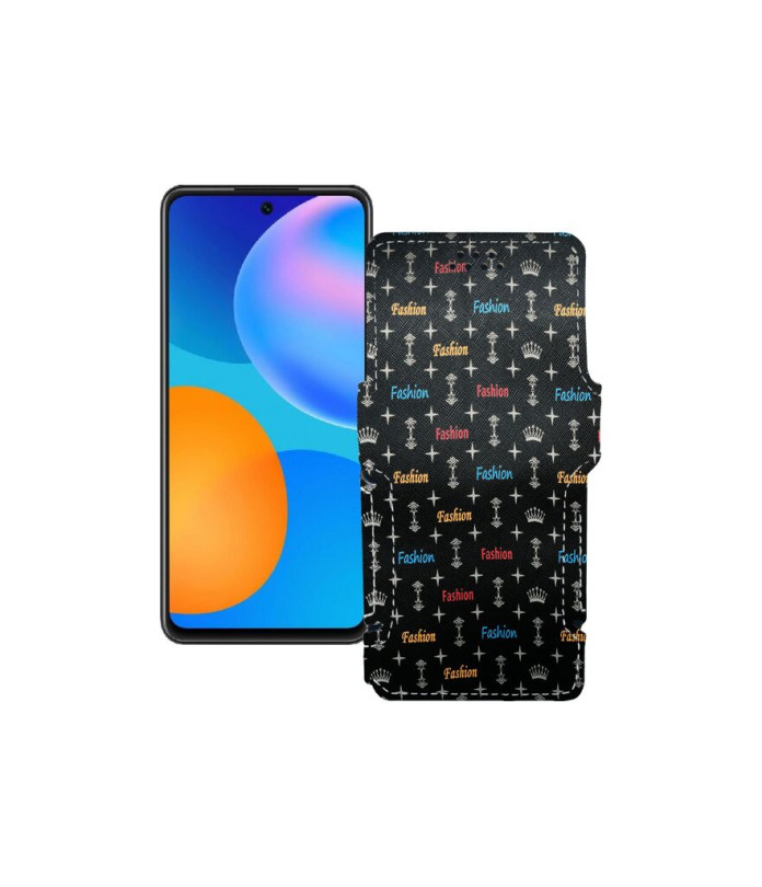 Чохол-книжка з екошкіри для телефону Huawei P Smart 2021