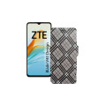 Чохол-книжка з екошкіри для телефону ZTE Blade V40 Design