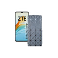 Чохол-флип з екошкіри для телефону ZTE Blade V40 Design