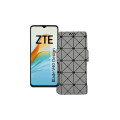 Чохол-книжка з екошкіри для телефону ZTE Blade V40 Design