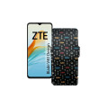 Чохол-книжка з екошкіри для телефону ZTE Blade V40 Design