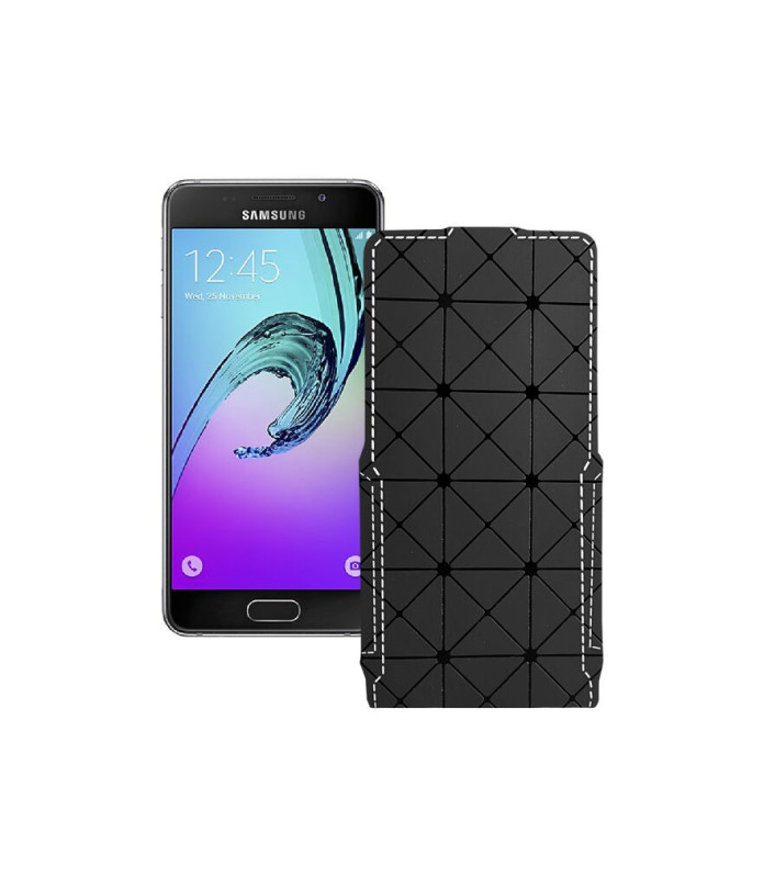 Чохол-флип з екошкіри для телефону Samsung Galaxy A3 2016 (A310)