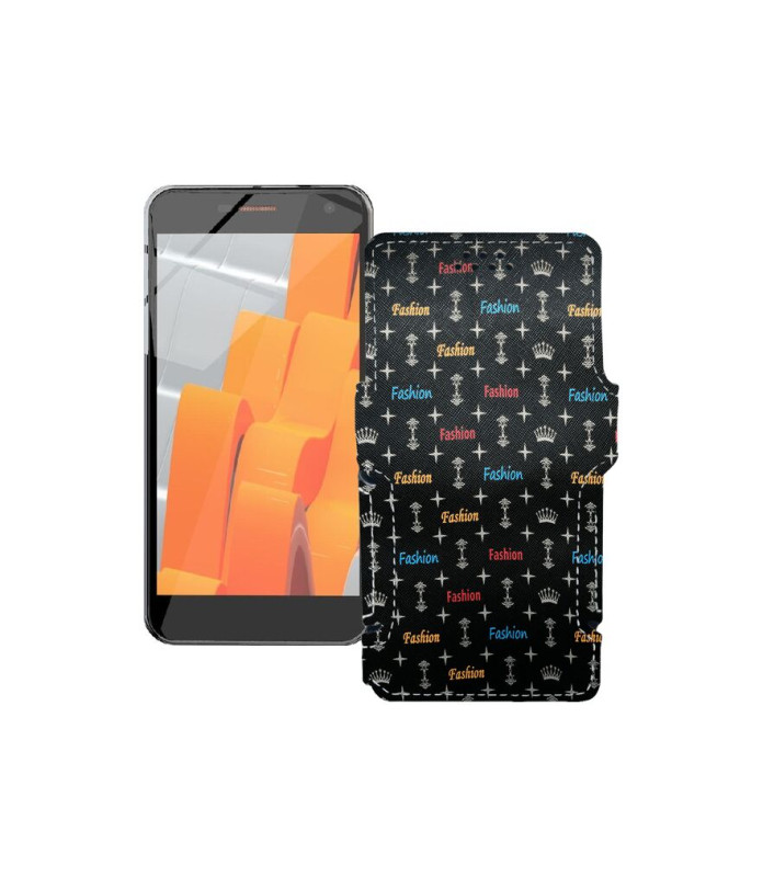 Чохол-книжка з екошкіри для телефону Wileyfox Spark