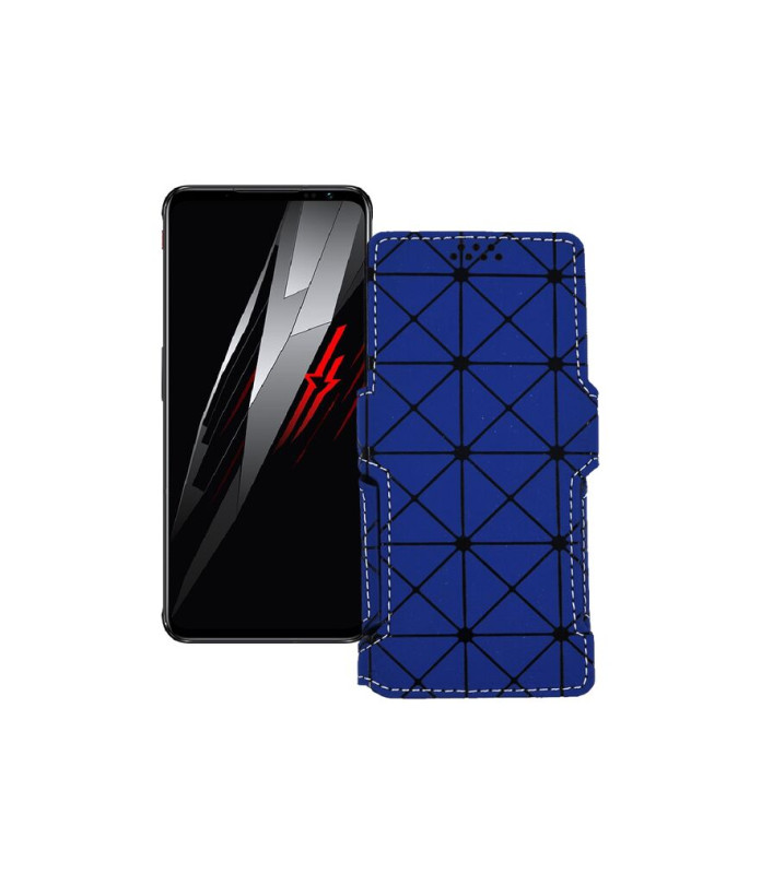 Чохол-книжка з екошкіри для телефону ZTE Nubia Red Magic 6s Pro