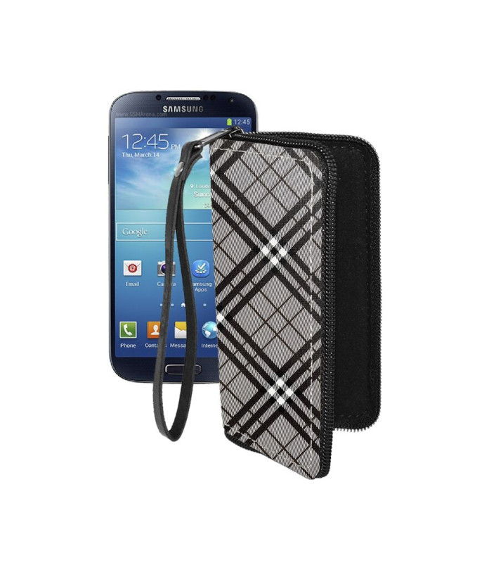 Чохол-гаманець з екошкіри для телефону Samsung Galaxy S4 (i9500)