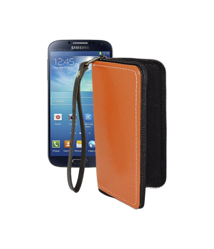 Чохол-гаманець з екошкіри для телефону Samsung Galaxy S4 (i9500)