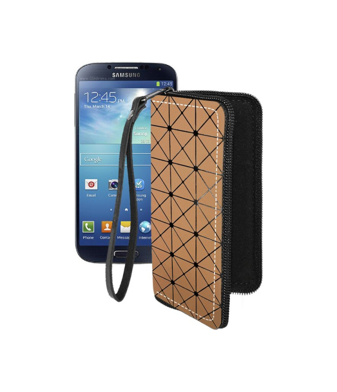 Чохол-гаманець з екошкіри для телефону Samsung Galaxy S4 (i9500)