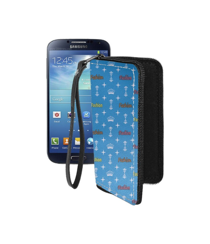 Чохол-гаманець з екошкіри для телефону Samsung Galaxy S4 (i9500)