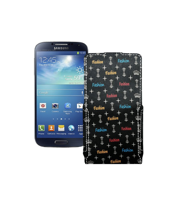 Чохол-флип з екошкіри для телефону Samsung Galaxy S4 (i9500)