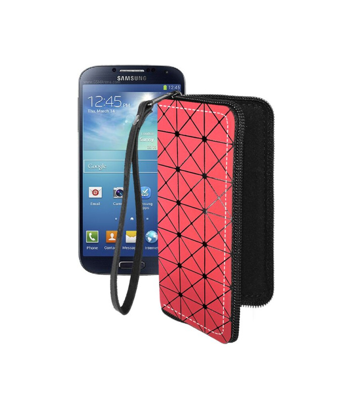Чохол-гаманець з екошкіри для телефону Samsung Galaxy S4 (i9500)