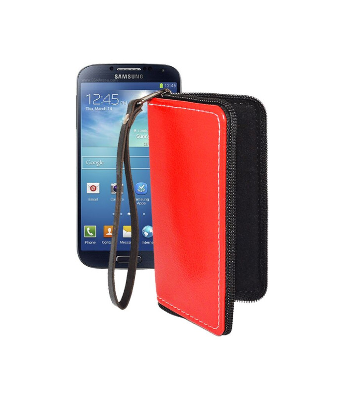 Чохол-гаманець з екошкіри для телефону Samsung Galaxy S4 (i9500)
