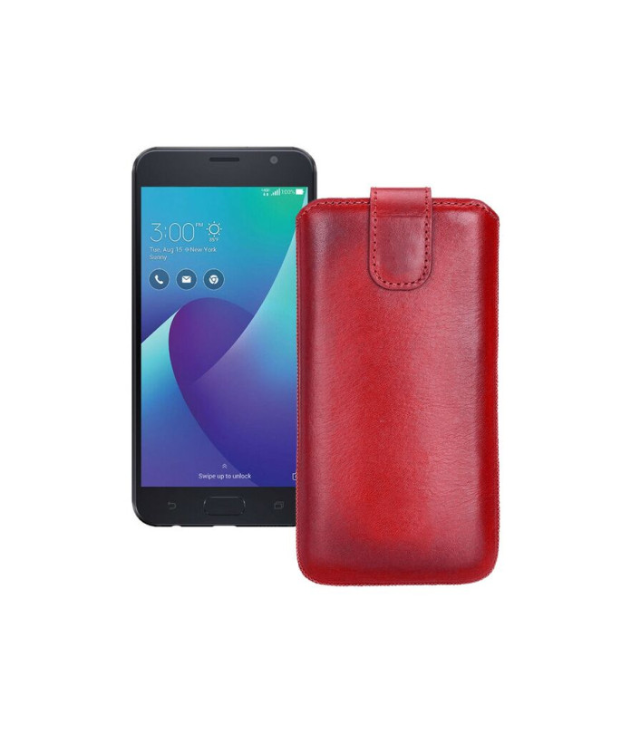 Витяжка з екошкіри для телефону Asus ZenFone V V520KL