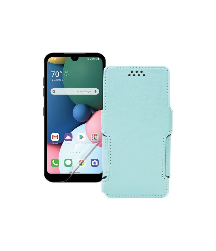 Чохол-книжка з екошкіри для телефону LG Q31