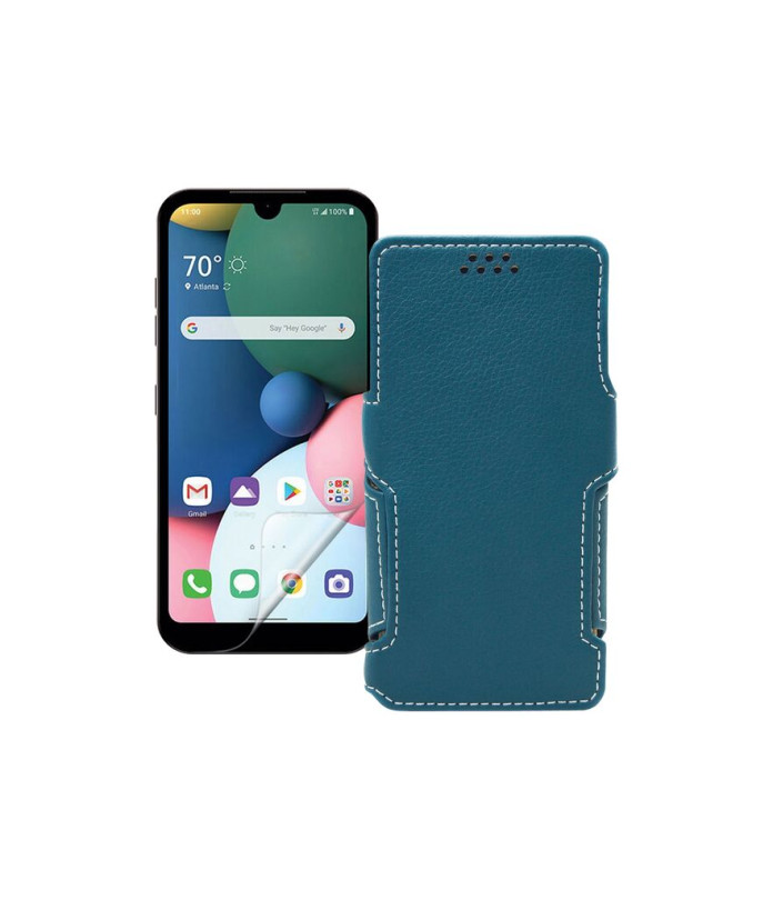 Чохол-книжка з екошкіри для телефону LG Q31