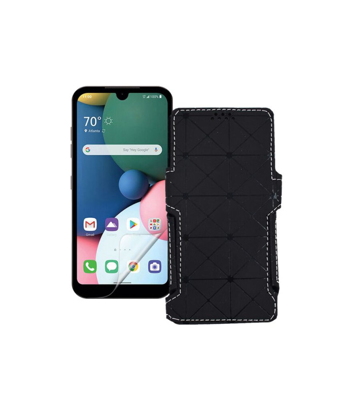 Чохол-книжка з екошкіри для телефону LG Q31