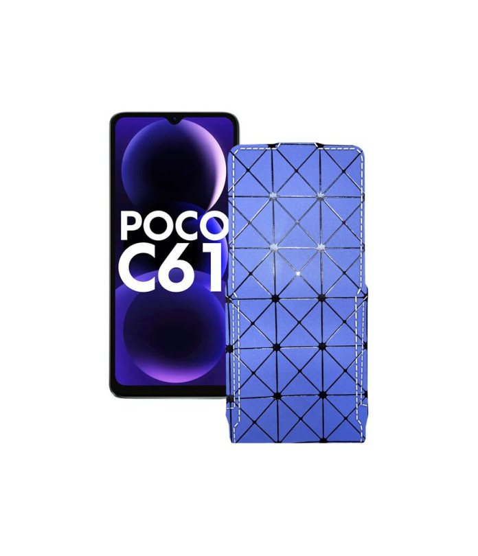 Чохол-флип з екошкіри для телефону Xiaomi Poco C61