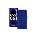 Чохол-книжка з екошкіри для телефону Xiaomi Poco C61