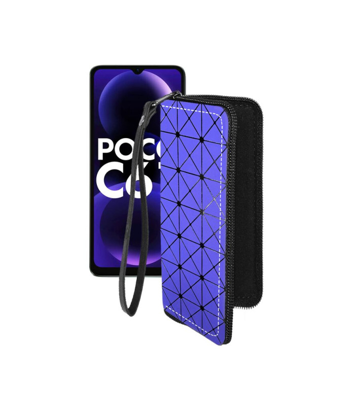 Чохол-гаманець з екошкіри для телефону Xiaomi Poco C61