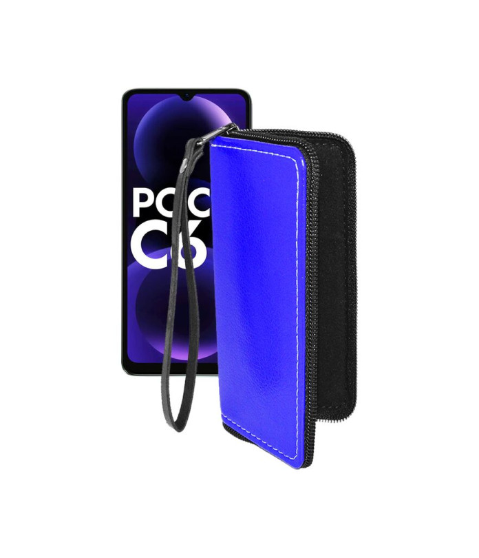 Чохол-гаманець з екошкіри для телефону Xiaomi Poco C61