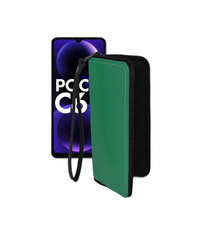 Чохол-гаманець з екошкіри для телефону Xiaomi Poco C61