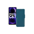 Чохол-книжка з екошкіри для телефону Xiaomi Poco C61