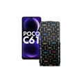 Чохол-флип з екошкіри для телефону Xiaomi Poco C61