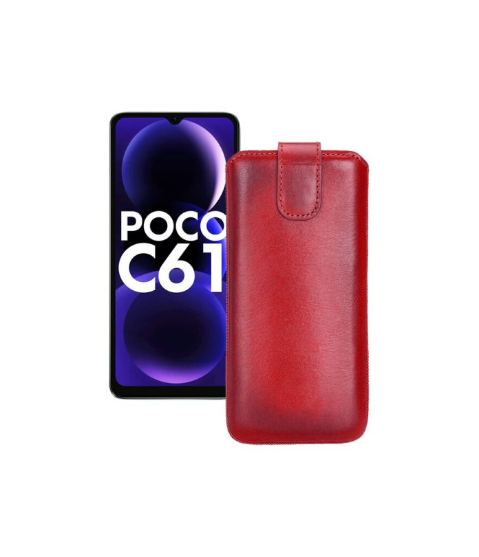 Витяжка зі шкіри для телефону Xiaomi Poco C61