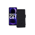 Чохол-книжка з екошкіри для телефону Xiaomi Poco C61