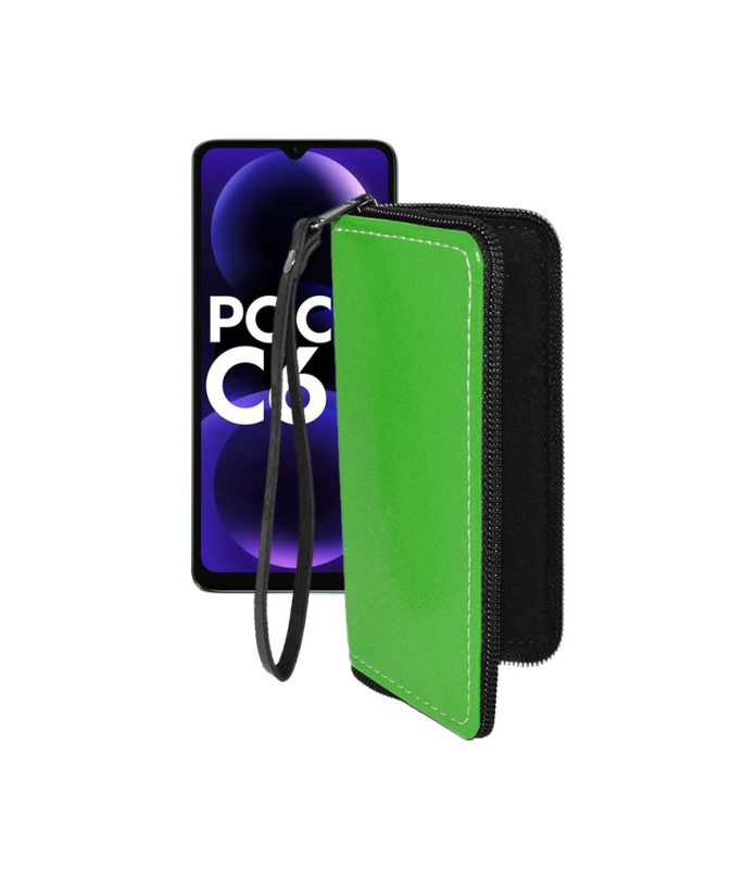 Чохол-гаманець з екошкіри для телефону Xiaomi Poco C61