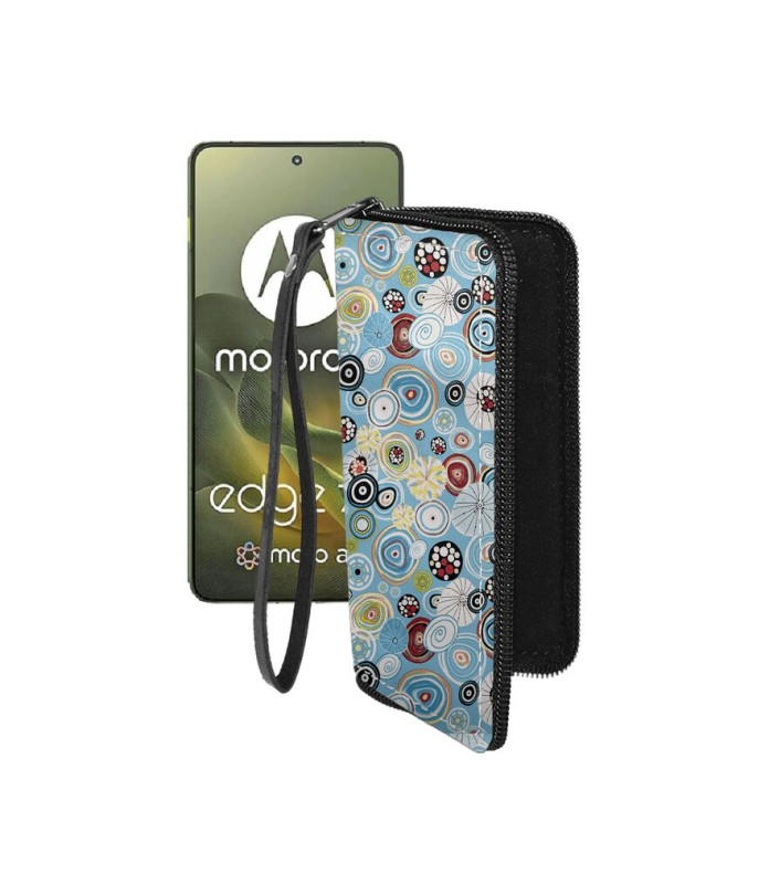 Чохол-гаманець з екошкіри для телефону Motorola Edge 70