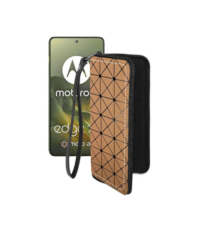 Чохол-гаманець з екошкіри для телефону Motorola Edge 70