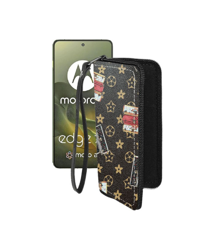 Чохол-гаманець з екошкіри для телефону Motorola Edge 70