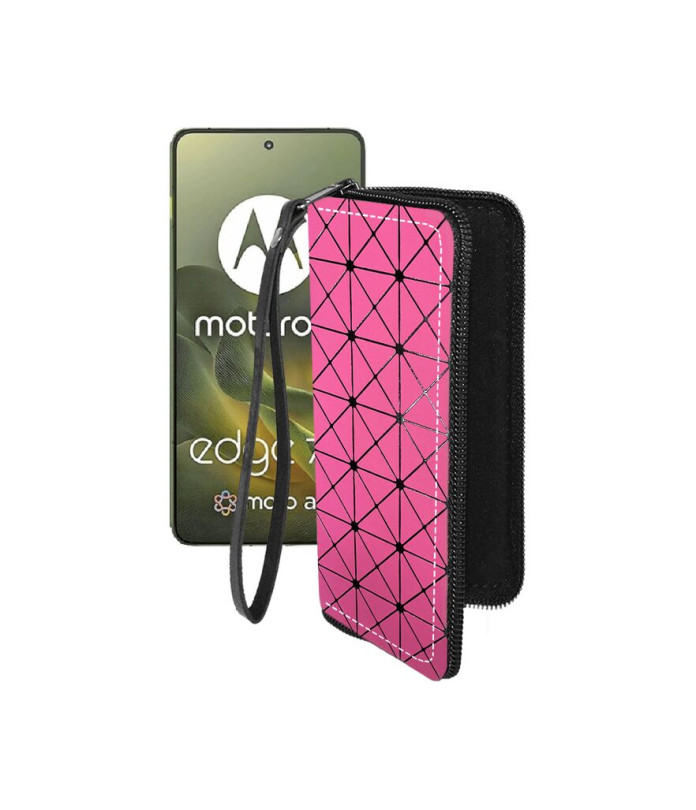 Чохол-гаманець з екошкіри для телефону Motorola Edge 70