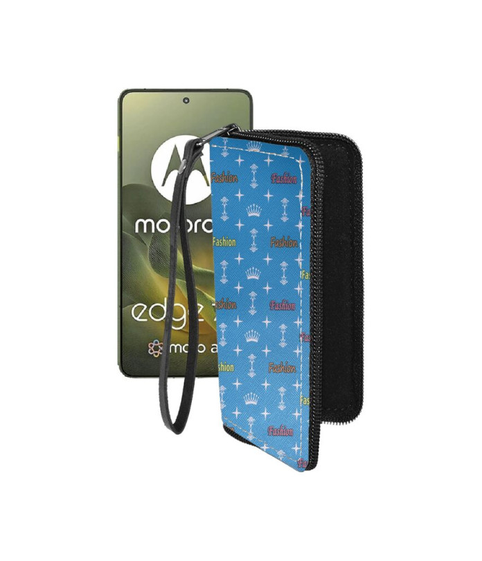 Чохол-гаманець з екошкіри для телефону Motorola Edge 70