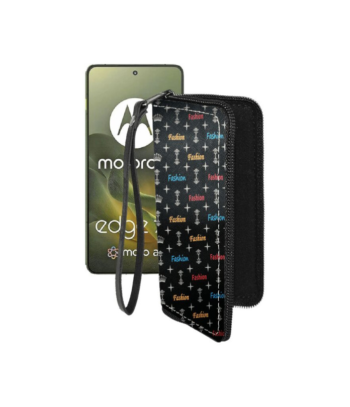Чохол-гаманець з екошкіри для телефону Motorola Edge 70