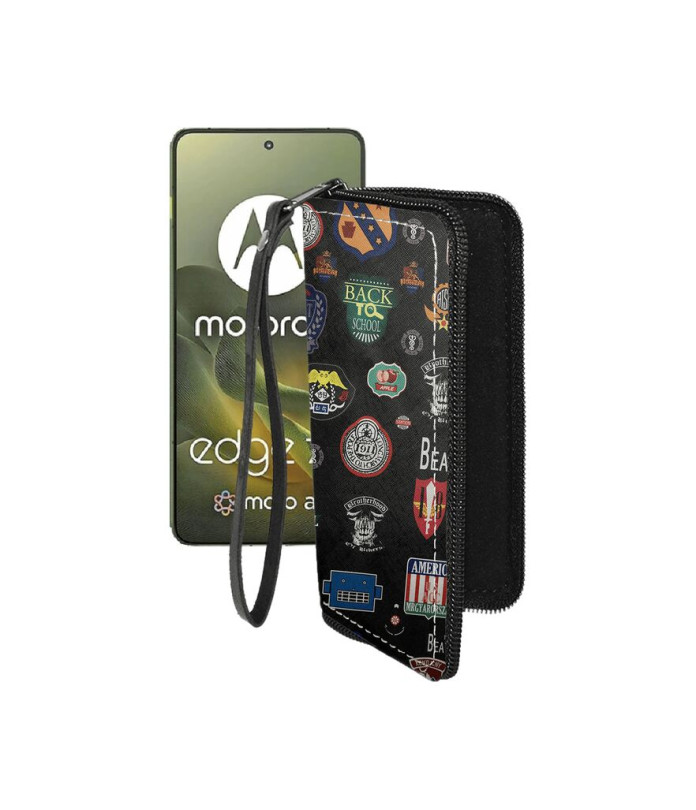 Чохол-гаманець з екошкіри для телефону Motorola Edge 70