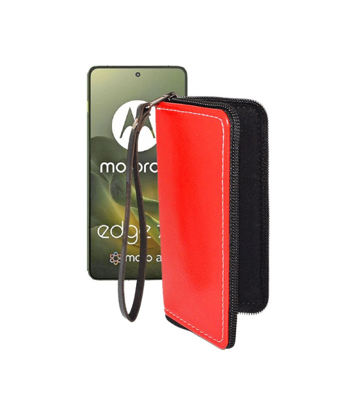 Чохол-гаманець з екошкіри для телефону Motorola Edge 70