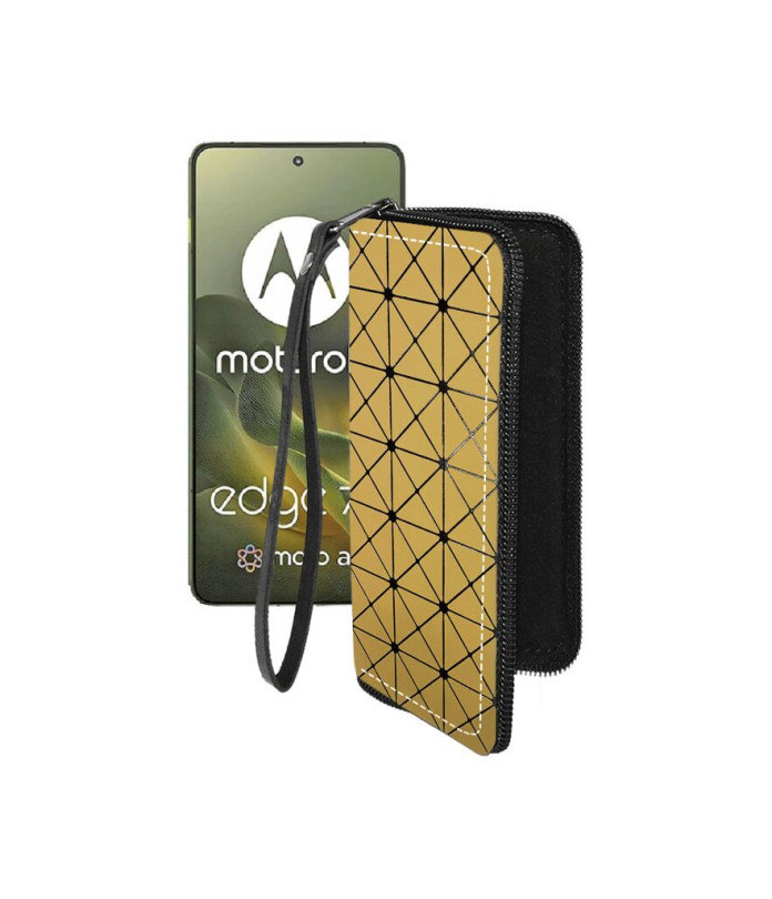 Чохол-гаманець з екошкіри для телефону Motorola Edge 70
