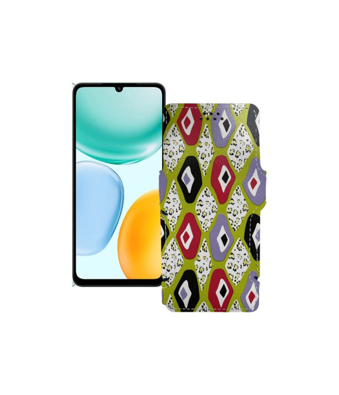 Чохол-книжка з екошкіри для телефону Honor X5c Plus