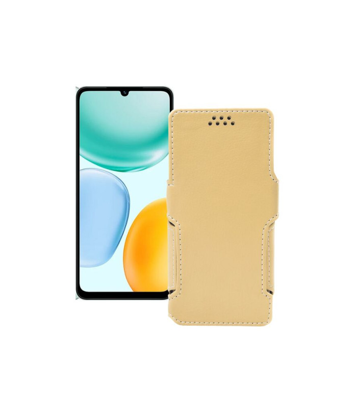 Чохол-книжка з екошкіри для телефону Honor X5c Plus