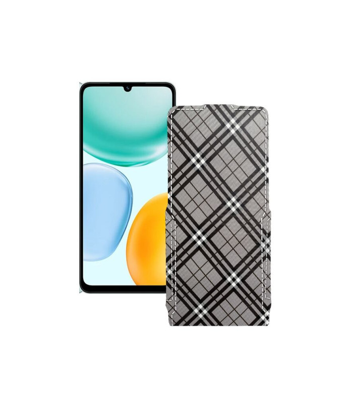 Чохол-флип з екошкіри для телефону Honor X5c Plus