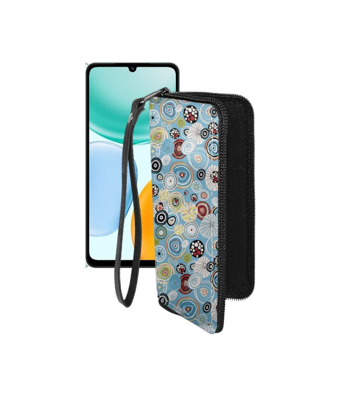 Чохол-гаманець з екошкіри для телефону Honor X5c Plus