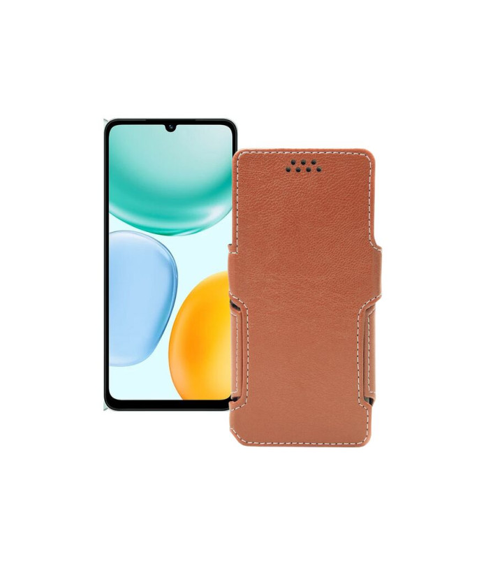 Чохол-книжка з екошкіри для телефону Honor X5c Plus