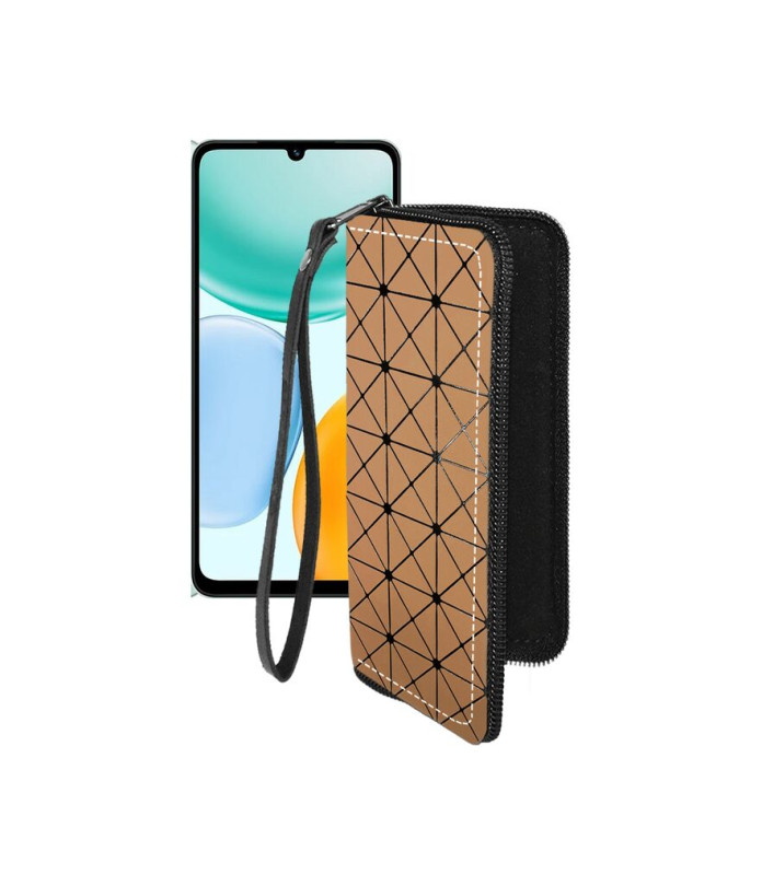 Чохол-гаманець з екошкіри для телефону Honor X5c Plus