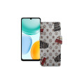 Чохол-книжка з екошкіри для телефону Honor X5c Plus