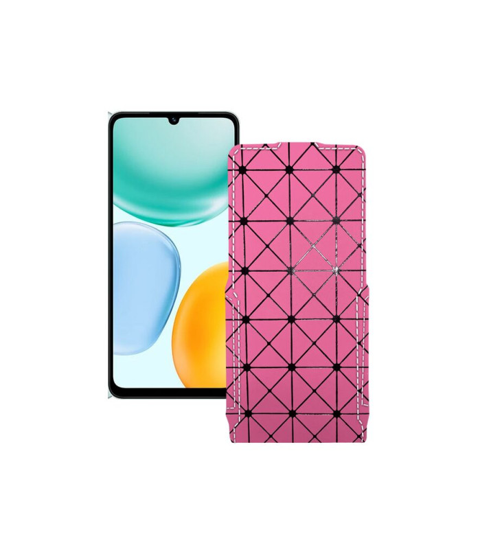 Чохол-флип з екошкіри для телефону Honor X5c Plus