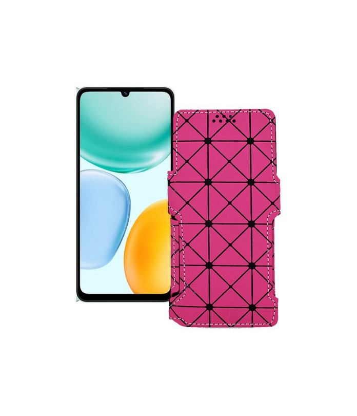 Чохол-книжка з екошкіри для телефону Honor X5c Plus