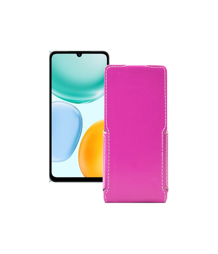 Чохол-флип з екошкіри для телефону Honor X5c Plus