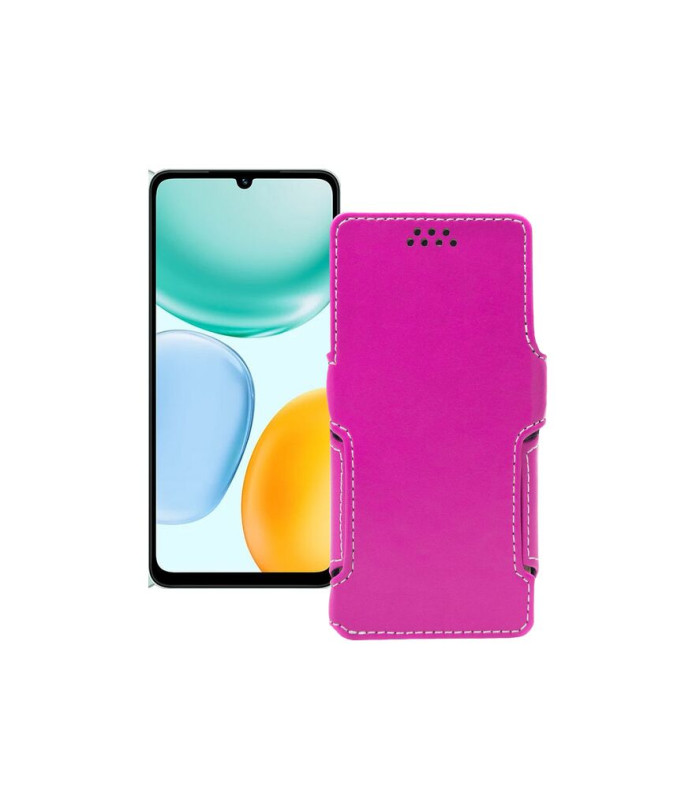 Чохол-книжка з екошкіри для телефону Honor X5c Plus